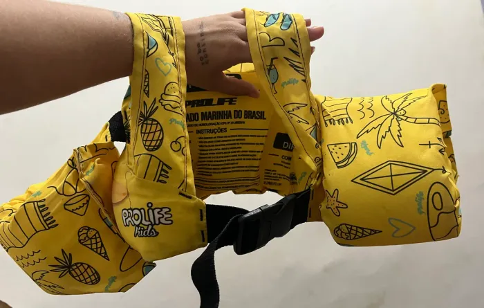Boia colete com alça