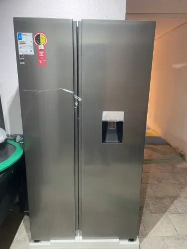 Geladeira Philco Eco Inverter 434L Inox nova na embalagem