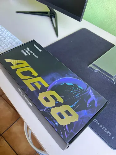 Teclado Gamer MCHOSE Ace 68 Hall Effect Magnético 65% RGB 8000Hz Hot-Swap