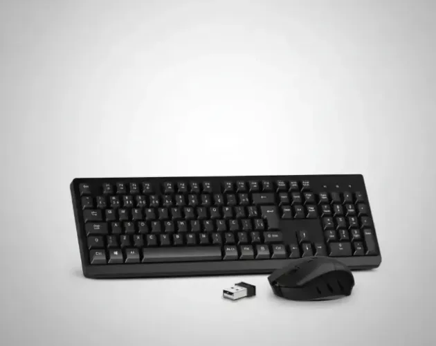 kit de teclado e mouse sem fio peining