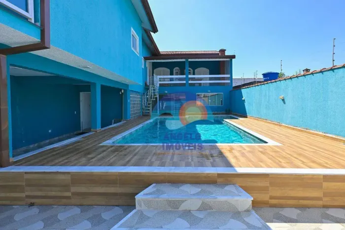 Sobrado com piscina, 4 dormitórios para temporada, 150 m² por R$ 900/dia - Estancia Sao Jo