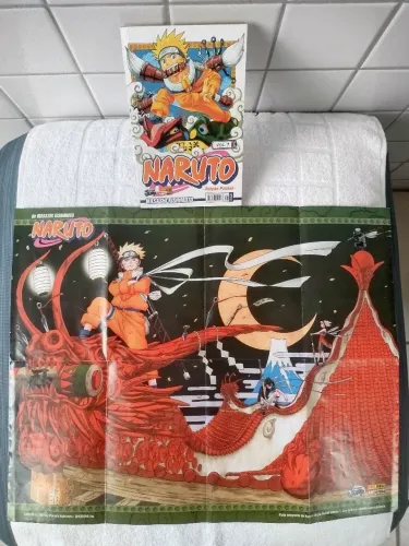 Mangá Naruto Pocket Vol.1+Pôster