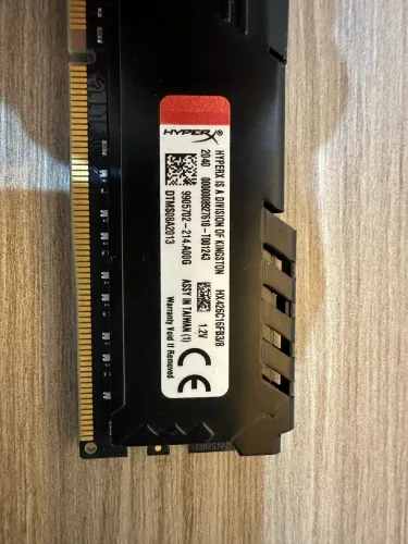 Memória HyperX Fury 8GB 2666mhz