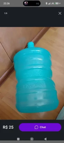 Galão 20l cascataí vazio