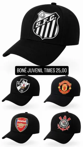 Boné Juvenil Times e liso 