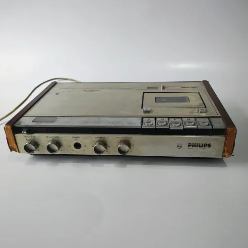 Gravador Cassete Philips N2400 (Anos 70)