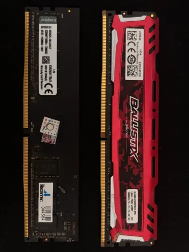2 MEMÓRIAS RAM DE 8GB 2666MHz