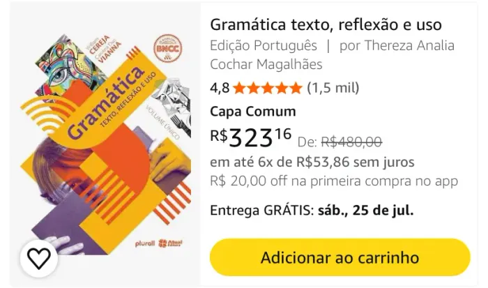 LIVRO DE ESTUDO GRAMÁTICA/PORTUGUÊS