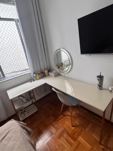 Escrivaninha/Mesa em L estilo industrial
