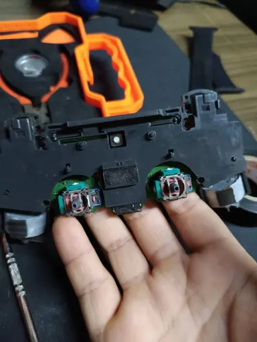 Placa do controle do PS4 leia o anúncio