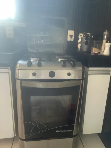 Fogão inox 4 bocas
