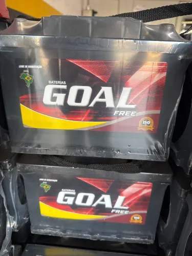 Bateria para carros 60Ah Nova com 12 meses de garantia.