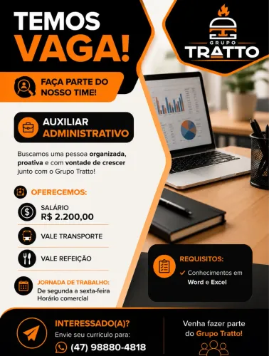 Vaga de ax administrativo