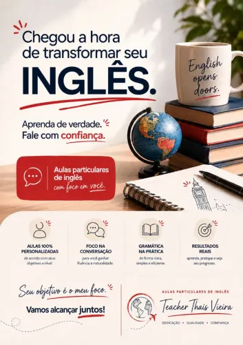 Aulas Particulares de Inglês