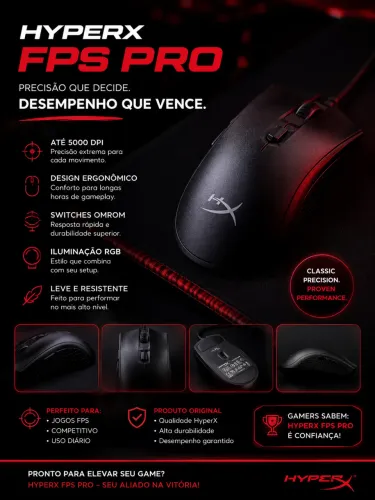 HyperX Pulsefire Fps PRO 