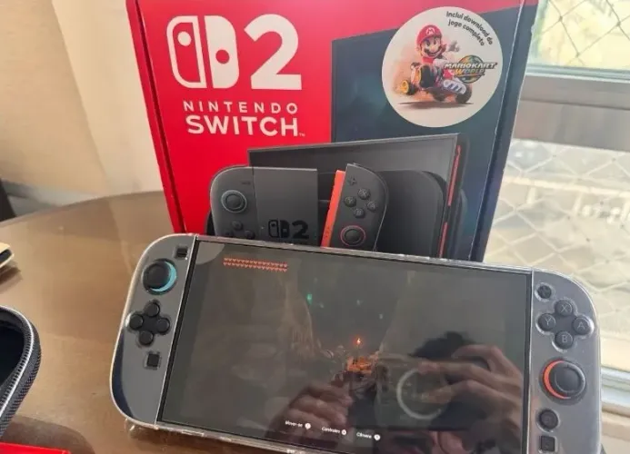 Nintendo switch 2 completo e com 27 jogos