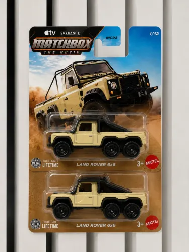 Land Rover Matchbox 6X6 / 2 unidades 