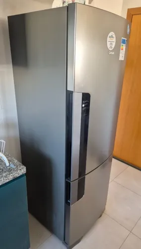 Geladeira Frost Free Duplex Inox 297 litros