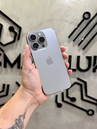 iPhone 16 Pro Natural 128GB + Nota e garantia Apple até 09/2026
