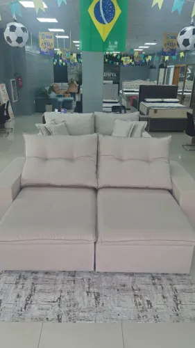 Sofá alto padrão  Retratil e reclinável 2.30 