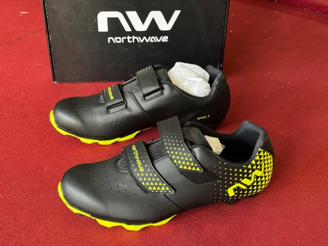 Sapatilha De Ciclismo Northwave Spike 3 Mtb Preta