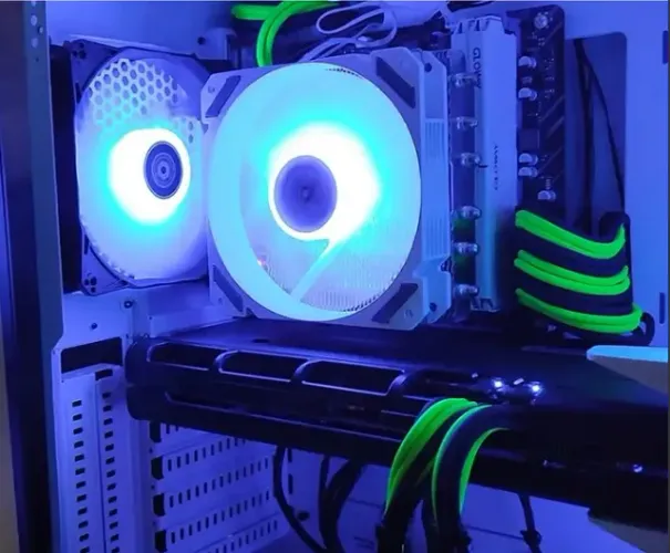Aircooler Intel - AMD AM4 AM5 1155 2011 funcionando perfeitamente