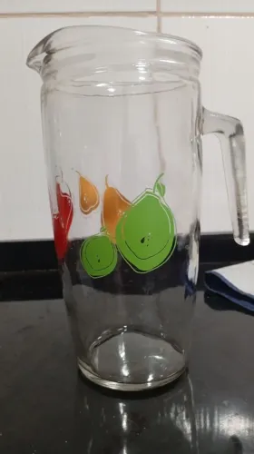 jarra de vidro para água