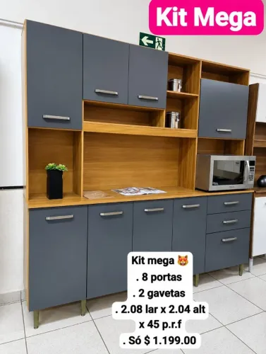 Armário de cozinha novo a pronta entrega