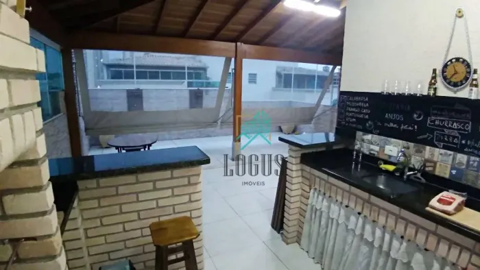 Cobertura no Condomínio Parque San Thomas com 138m², composto por 3 dormitórios sendo 1 su