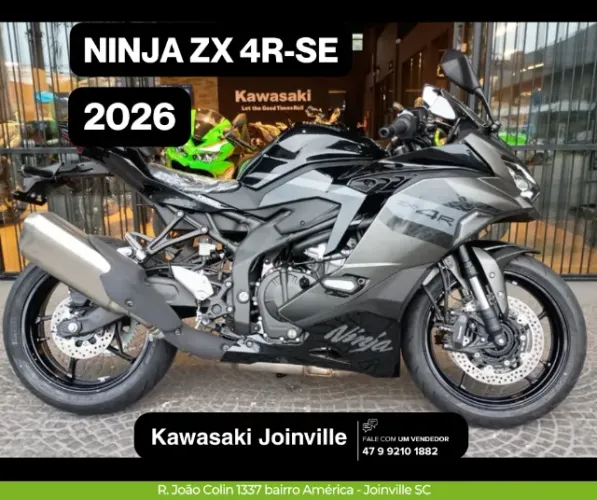 KAWASAKI NINJA ZX-4R SE* LANÇAMENTO