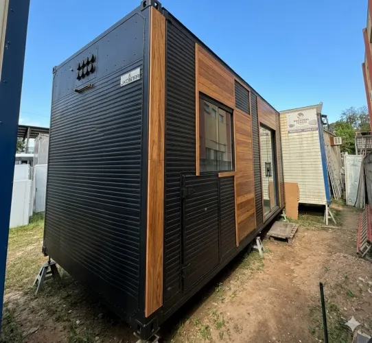 Casa Modular 7x3m Premium - Automação, Planejados e Alto Padrão