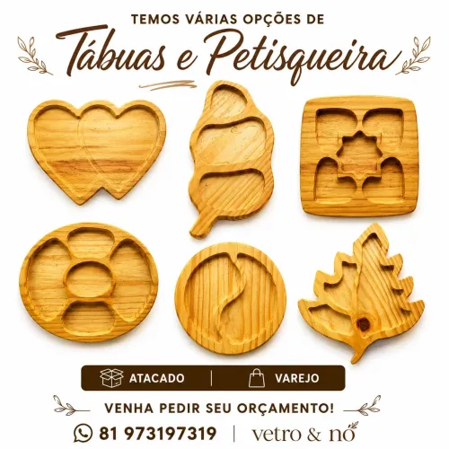 Tábuas e petisqueiras