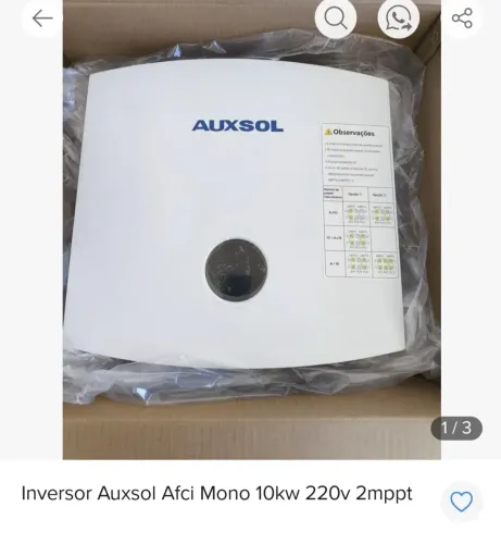 Inversor placa solar