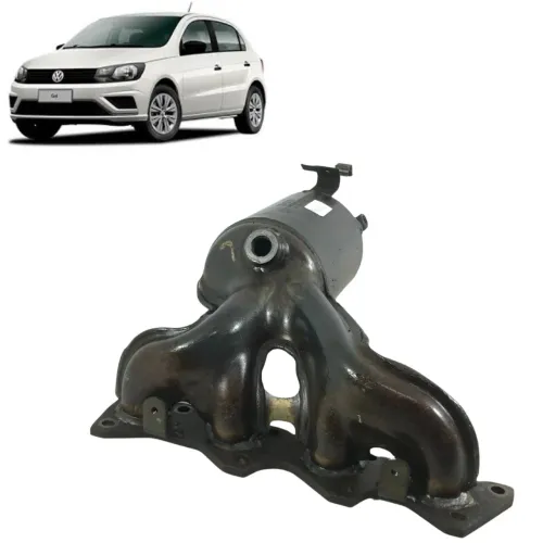 Catalisador Volkswagen Fox Gol G5 G6 1.0 1.6 2016 a 2023