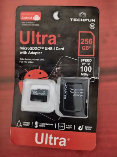 Cartão de memória 256 GB para celular