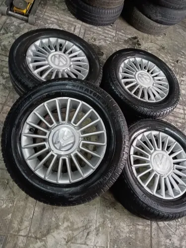 Rodas 14 up take pneus zerados barbada
