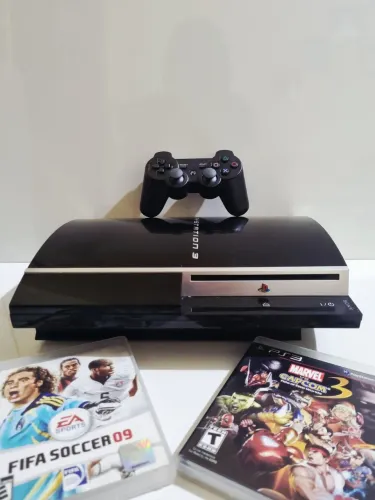 PlayStation 3 Original + 2 Jogos Mídia física
