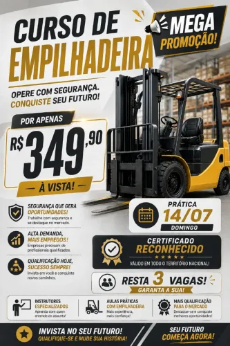 Curso empilhadeira