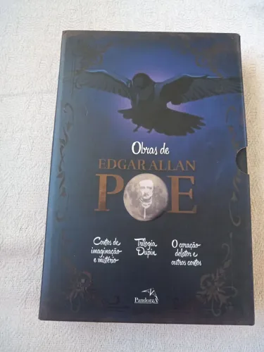 3 Livros de Obras de Edgar Allan POE