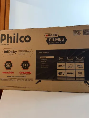Smart TV 32" Philco Roku TV Dolby Áudio HDR10 P32CRB