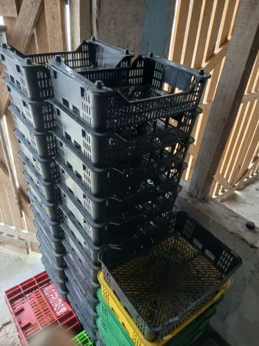 Caixas de plástico