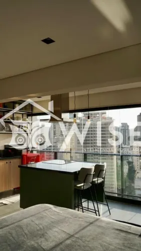 Studio disponível para venda na Vila Mariana, São Paulo. Localizado em andar alto e pronto
