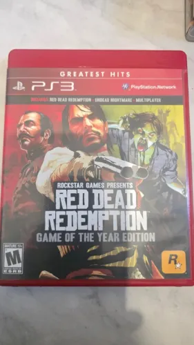 Jogos PS3 Red Dead + GTA 5 + Max P