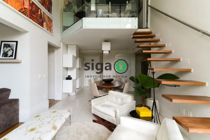 Apartamento para alugar mobiliado! de 110 metros, 1 suíte e Home Office no Panamby