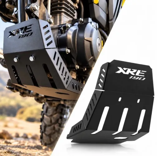 Vendo Protetor Cárter Xre 190 Ano 2016 A 2025 Xre190 Honda Preta Moa ///