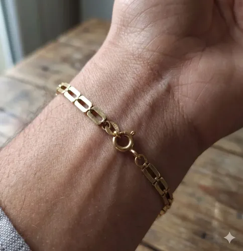 Pulseira em ouro 18k/750  - 20cm - 5,0gr