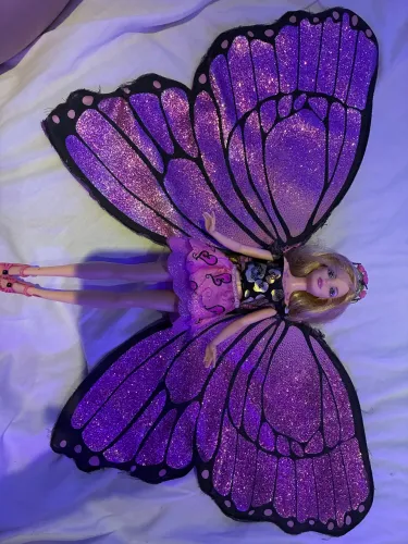 Boneca barbie butterfly antiga