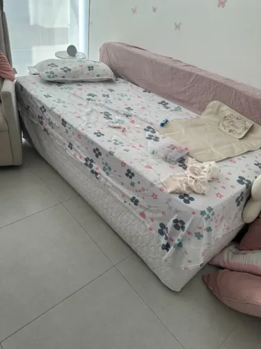 BASE PARA CAMA BOX SOLTEIRO 88 CM X 1,88 M COM BAÚ MAX - TOK STOK