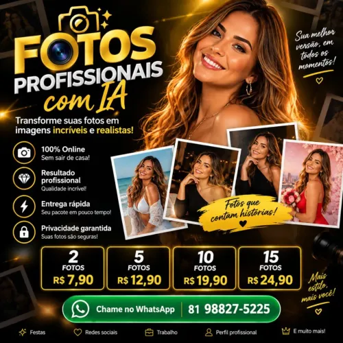 Fotos profissionais IA 