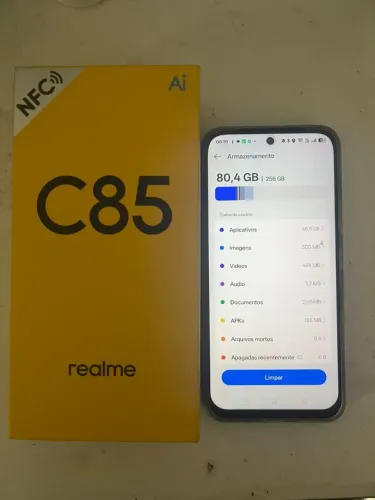 Realme C85 256Gb e 16Gb de ram Nfc